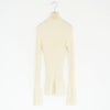 ROYAL BABY ALPACA RANDOM RIBBED-KNIT HIGH-NECK P/O ランダムリブニットハイネックプルオーバー