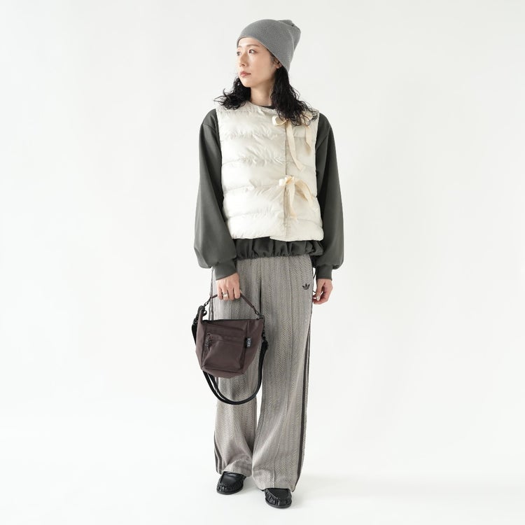 quilt ribbon vest キルトリボンベスト
