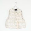 quilt ribbon vest キルトリボンベスト