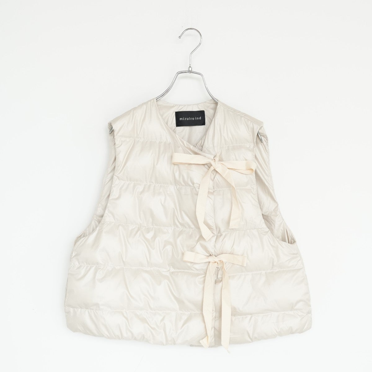 quilt ribbon vest キルトリボンベスト