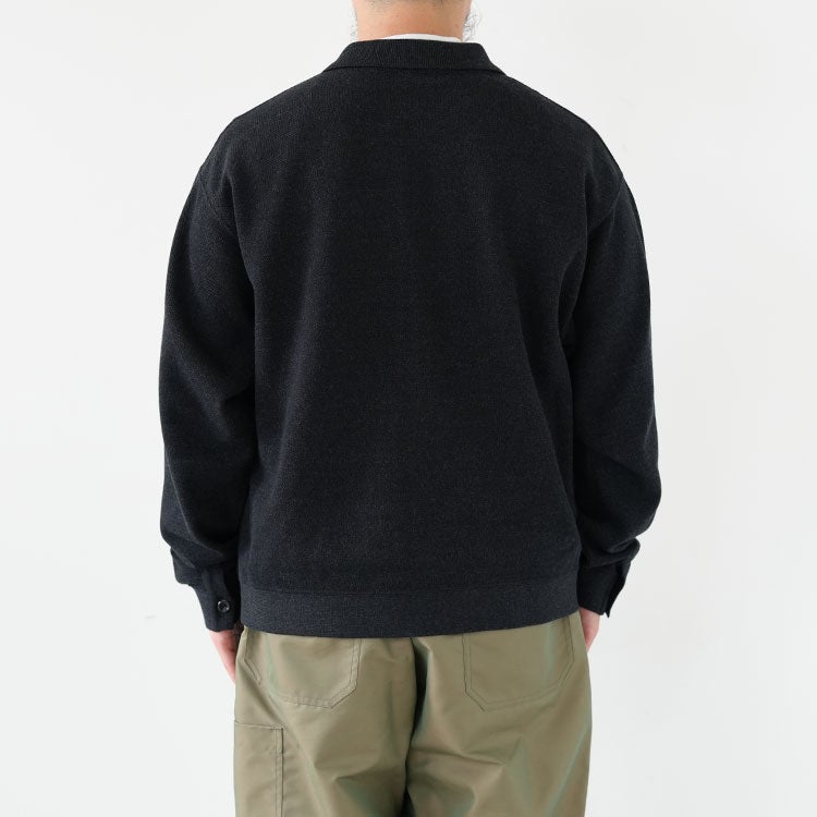 Co/Wo Moss Stitch Zip Blouson コットンウール モスステッチ ジップブルゾン
