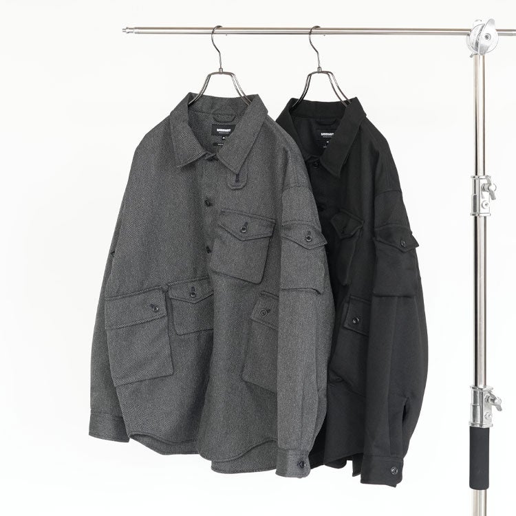 T／TWEED UTILITY CPO SHIRT ツイードユーティリティーCPOシャツ