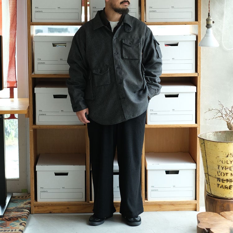 T／TWEED UTILITY CPO SHIRT ツイードユーティリティーCPOシャツ