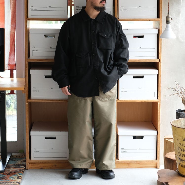 T／TWEED UTILITY CPO SHIRT ツイードユーティリティーCPOシャツ
