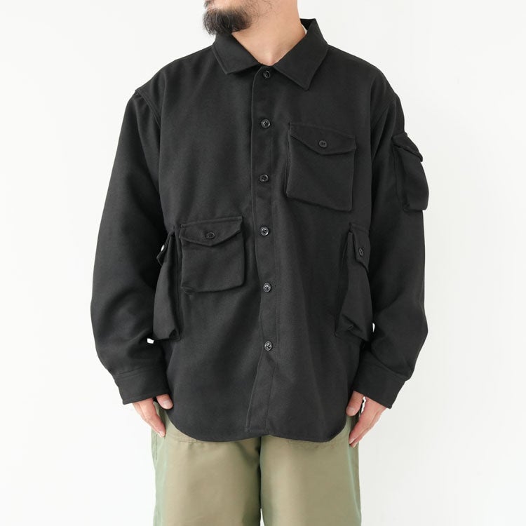T／TWEED UTILITY CPO SHIRT ツイードユーティリティーCPOシャツ