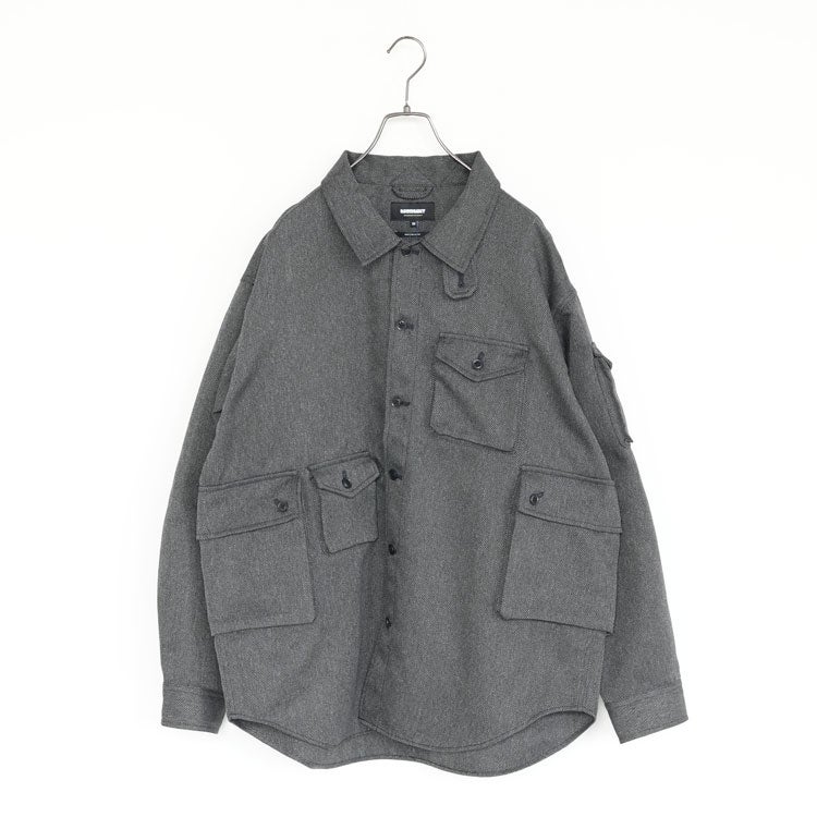 T／TWEED UTILITY CPO SHIRT ツイードユーティリティーCPOシャツ