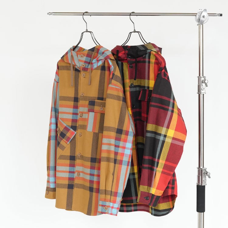 HOODED SHIRT フーデッドシャツ