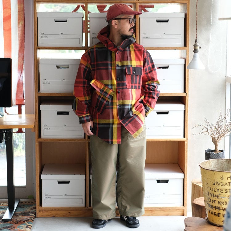 HOODED SHIRT フーデッドシャツ