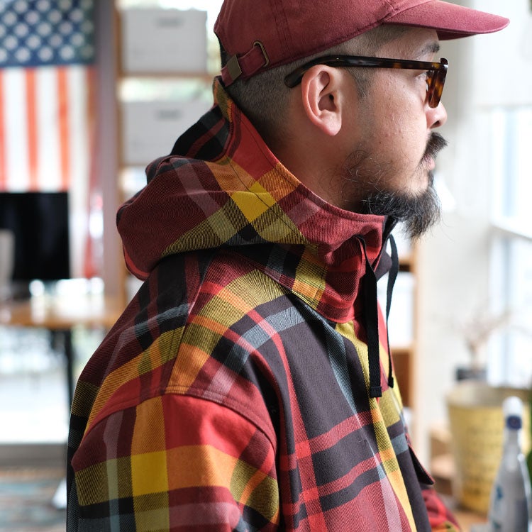 HOODED SHIRT フーデッドシャツ