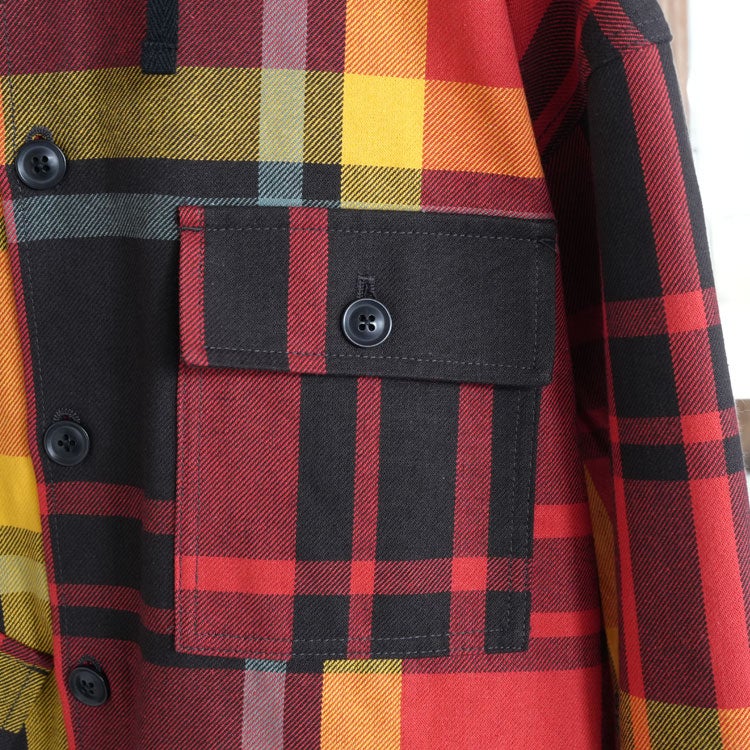 HOODED SHIRT フーデッドシャツ