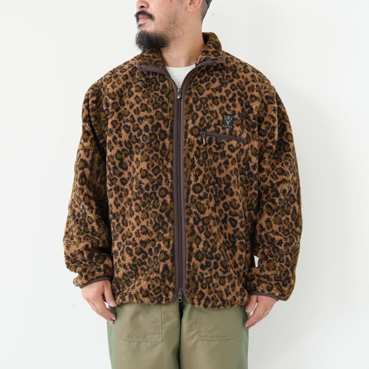PIPING JACKET-BOA JACQUARD  ピッピングジャケットボアジャカード