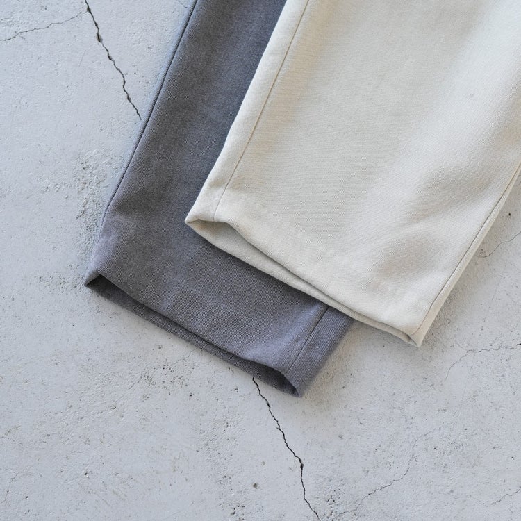 wide tapered slacks ワイドテーパードスラックス