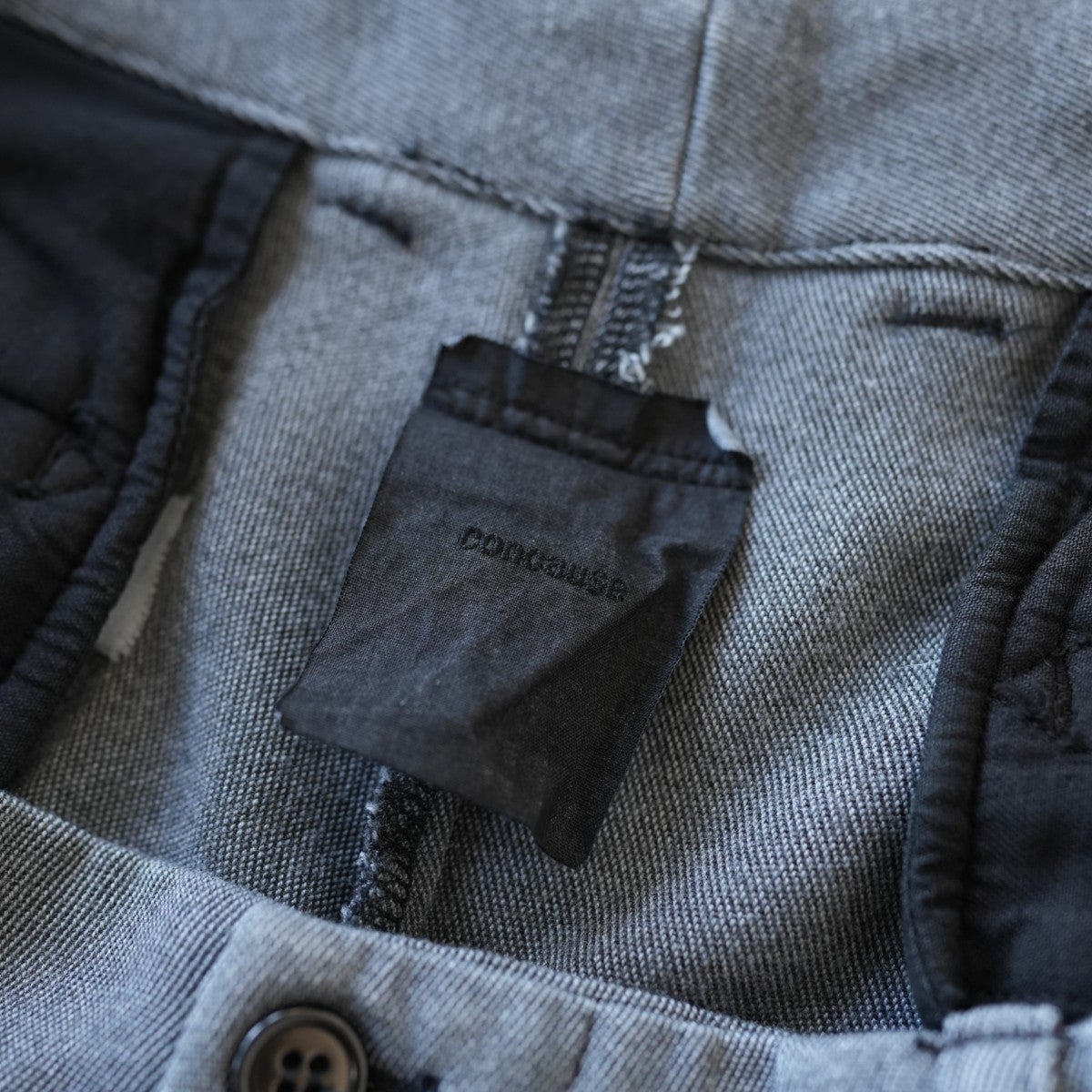 wide tapered slacks ワイドテーパードスラックス