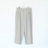 wide tapered slacks ワイドテーパードスラックス