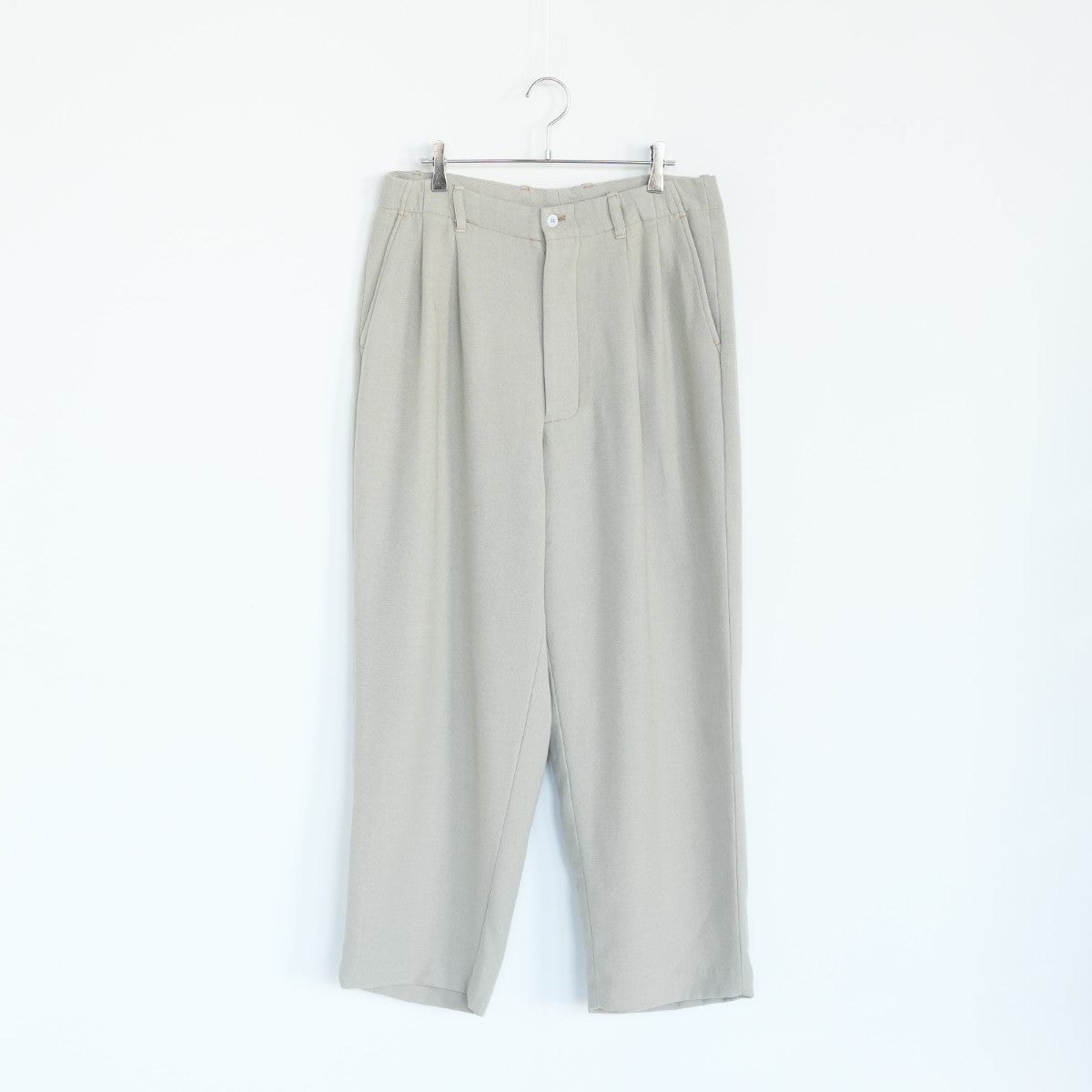 wide tapered slacks ワイドテーパードスラックス