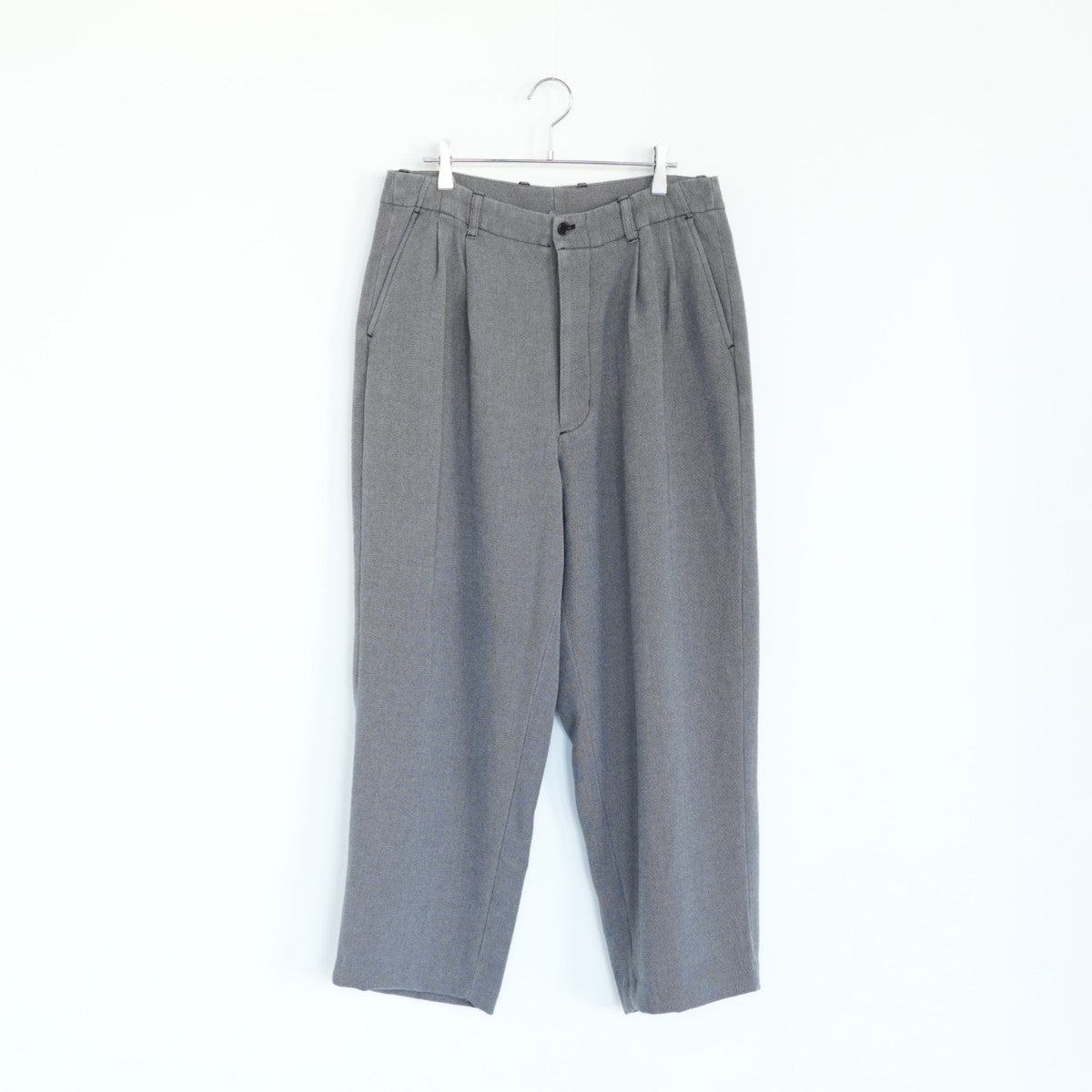 wide tapered slacks ワイドテーパードスラックス
