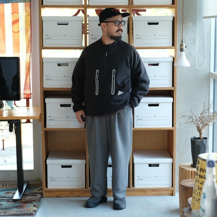 airflow light collarless jacket エアフローライトカラーレスジャケット