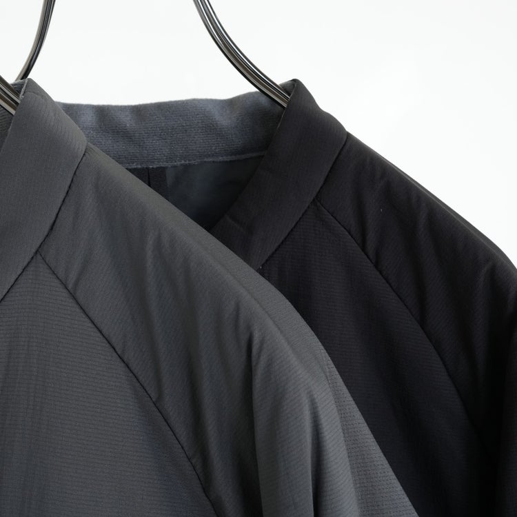 airflow light collarless jacket エアフローライトカラーレスジャケット
