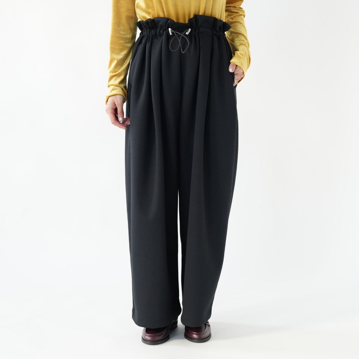 waist frill sweat pants ウエストフリルスウェットパンツ