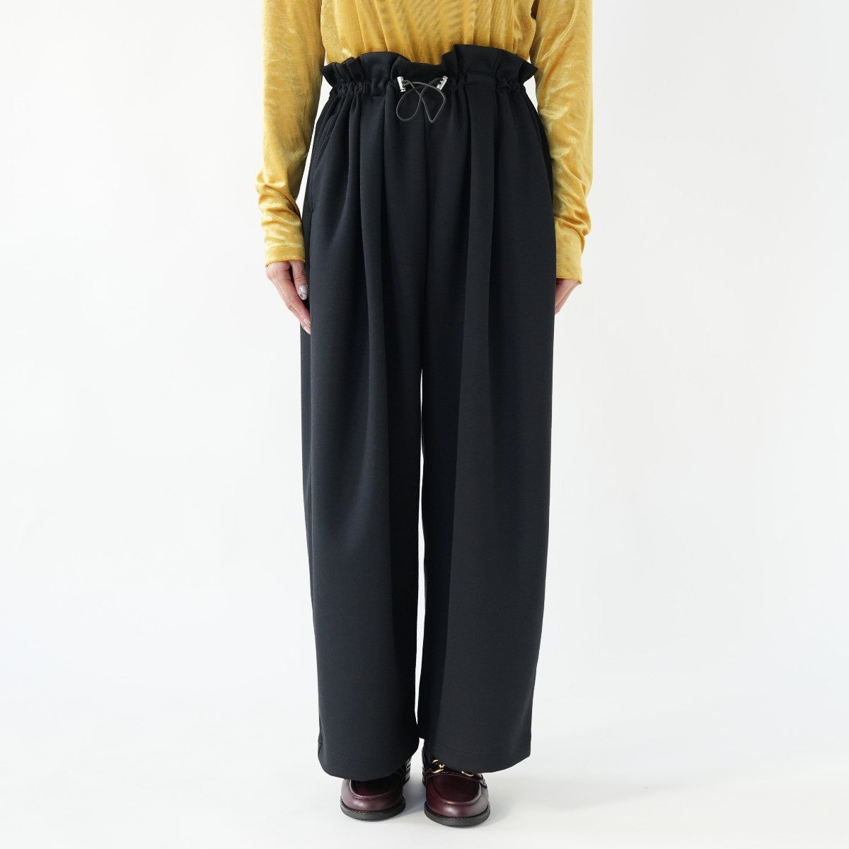 waist frill sweat pants ウエストフリルスウェットパンツ