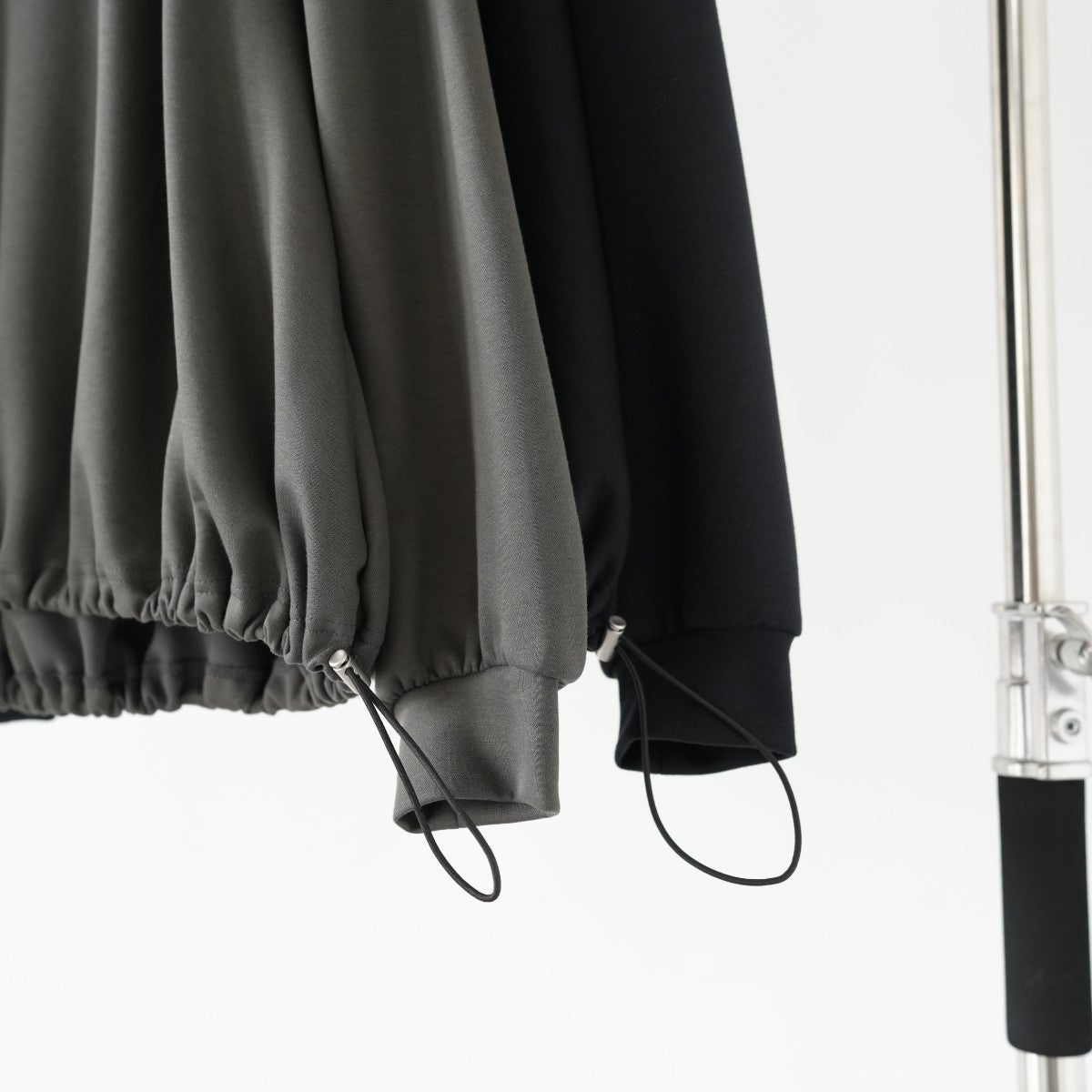oversized drawstring hem pullover オーバーサイズドローストリングヘムプルオーバー