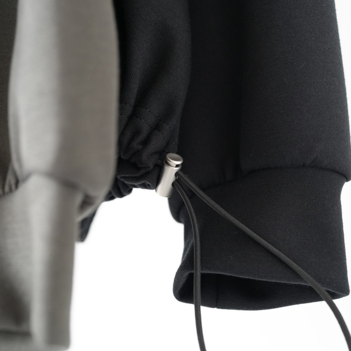 oversized drawstring hem pullover オーバーサイズドローストリングヘムプルオーバー