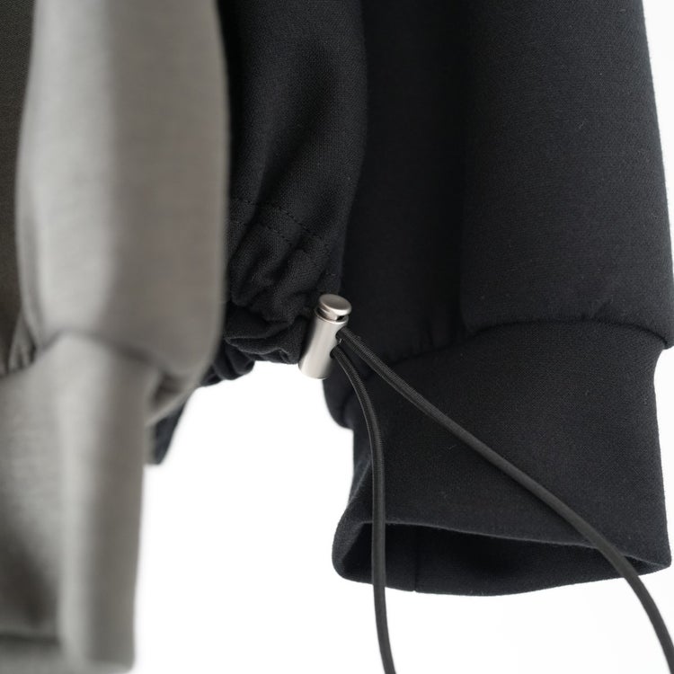 oversized drawstring hem pullover オーバーサイズドローストリングヘムプルオーバー