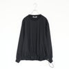 oversized drawstring hem pullover オーバーサイズドローストリングヘムプルオーバー