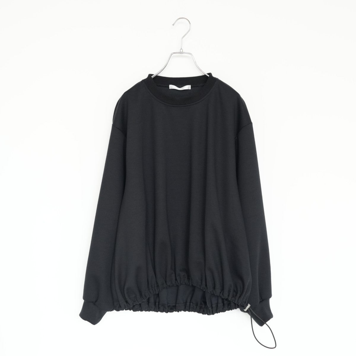 oversized drawstring hem pullover オーバーサイズドローストリングヘムプルオーバー