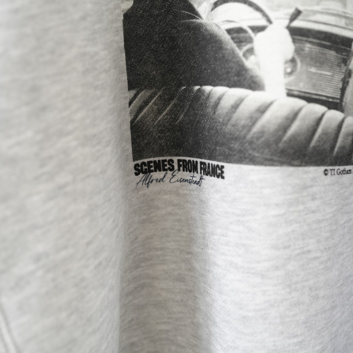 PARIS IN 1963 print sweat プリントスウェット