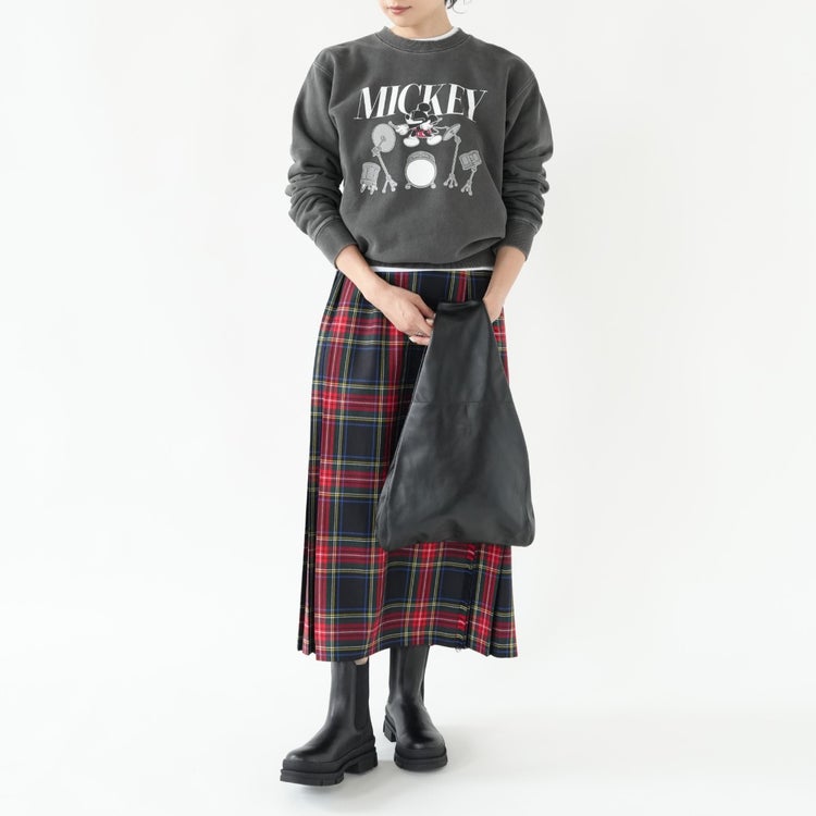 MICKKEY MOUSE Drum print sweat ミッキーマウス ドラム プリントスウェット
