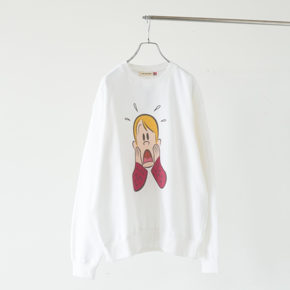 HOMEALONE print sweat ホームアローン プリントスウェット