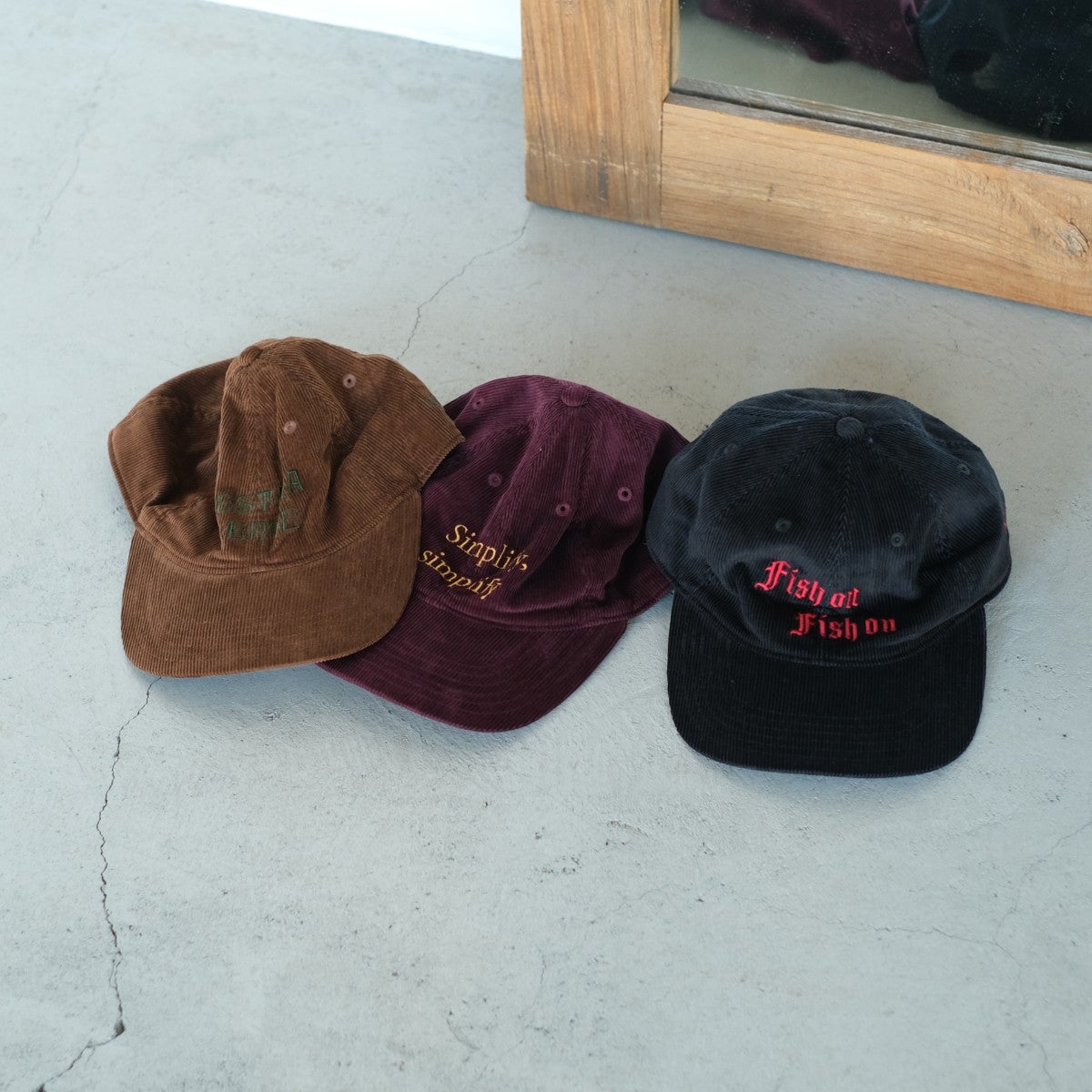 6Panel Cap Corduroy 6パネルキャップコーデュロイ/TY707/SOUTH2 WEST8