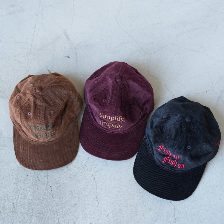 6Panel Cap Corduroy 6パネルキャップコーデュロイ