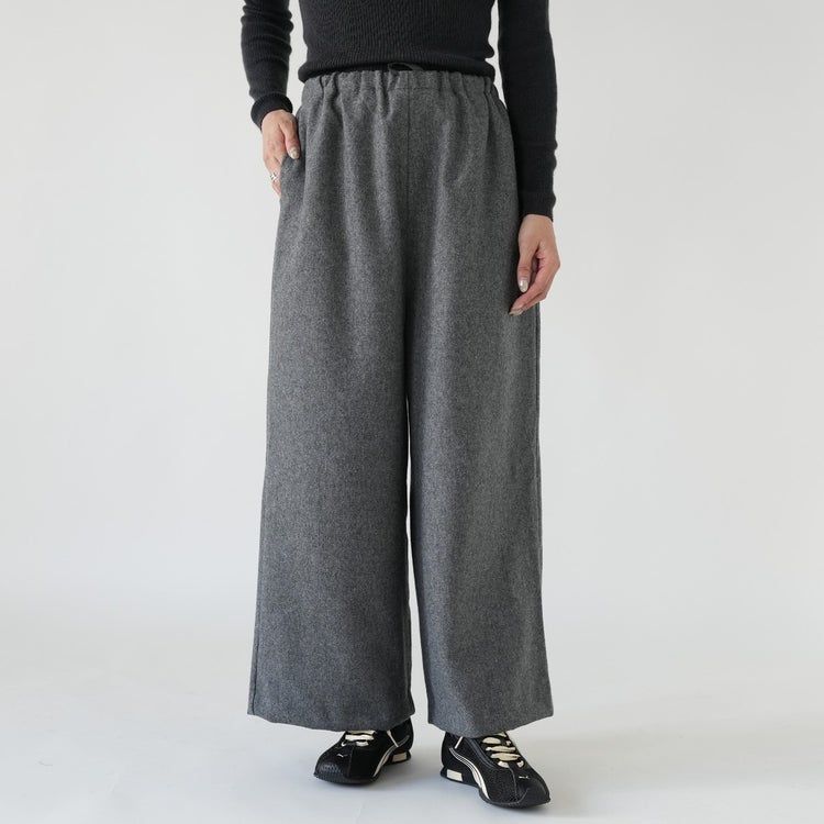 wool wide easy PT ウールワイドイージーパンツ