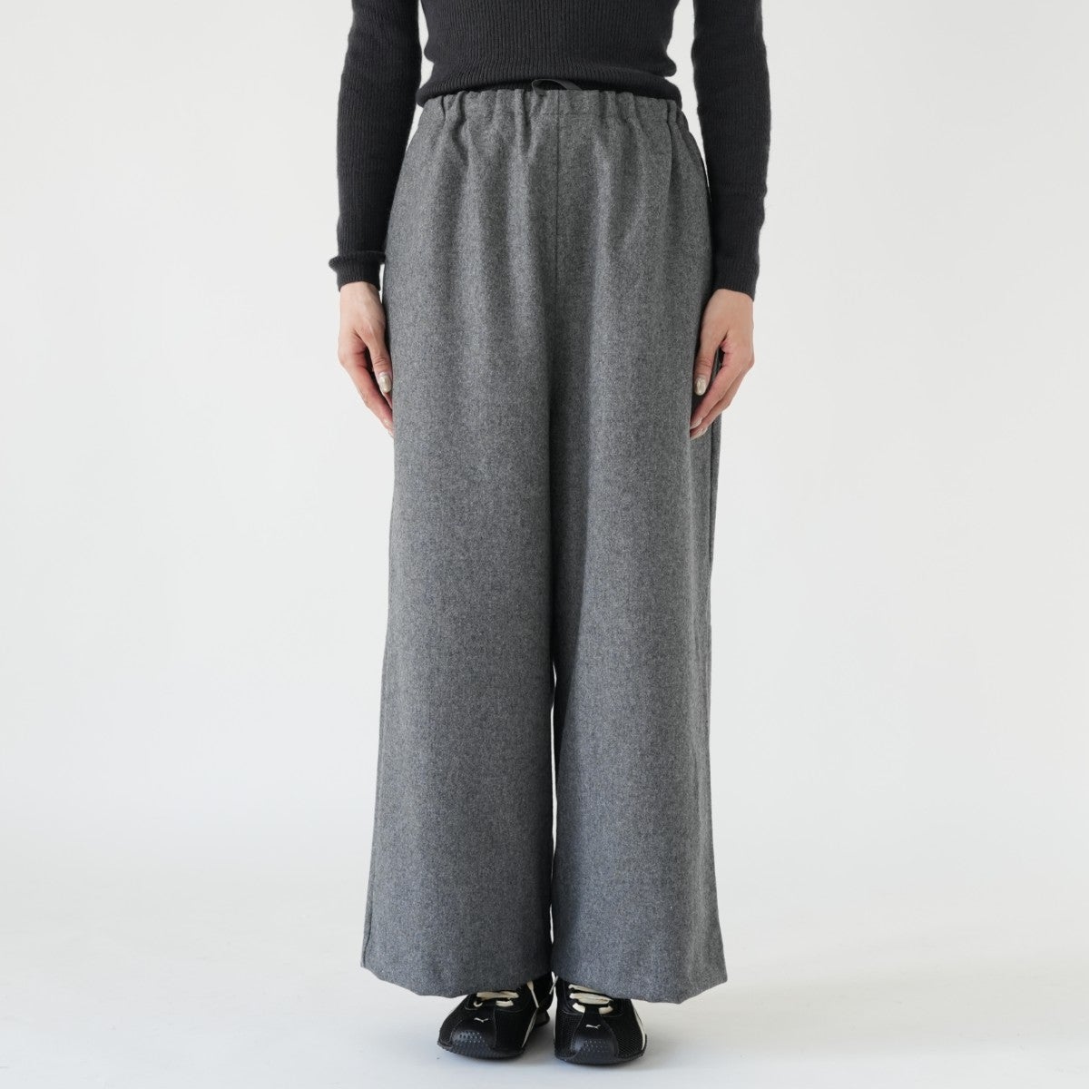 wool wide easy PT ウールワイドイージーパンツ