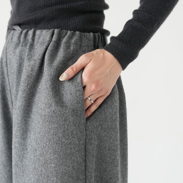 wool wide easy PT ウールワイドイージーパンツ