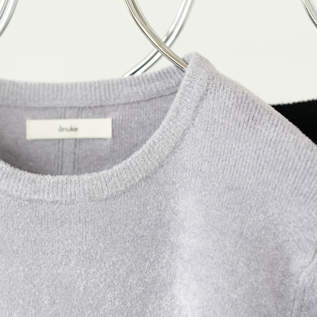 Crewneck Velour Knit クルーネックベロアニット