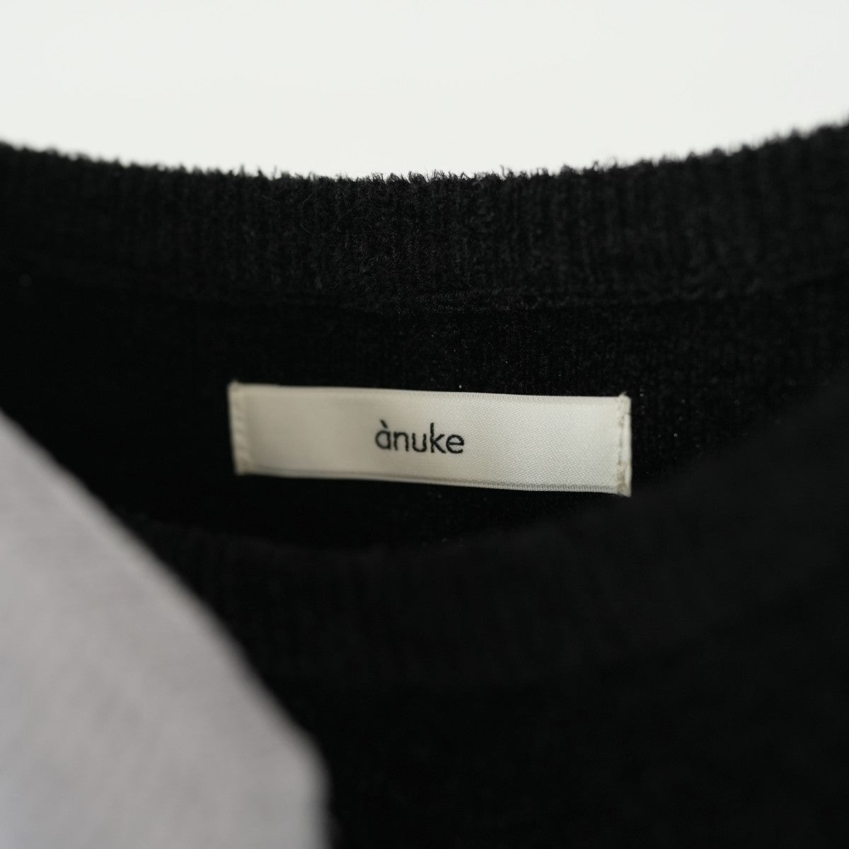 Crewneck Velour Knit クルーネックベロアニット