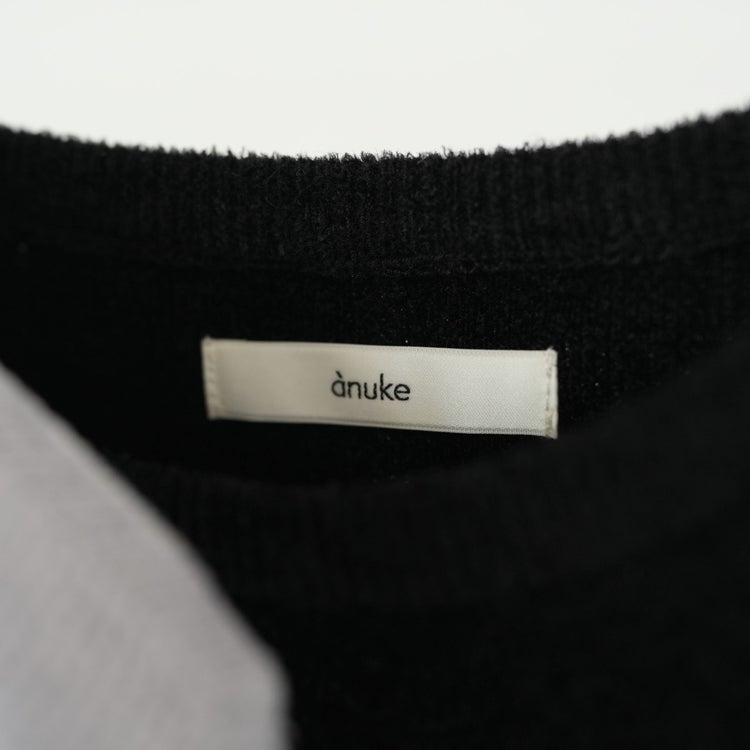 Crewneck Velour Knit クルーネックベロアニット