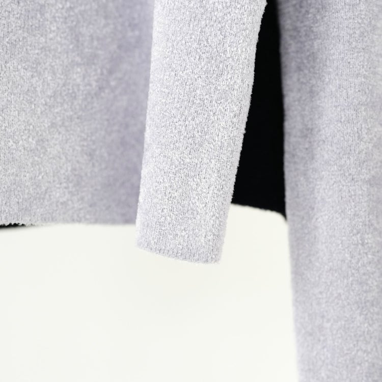 Crewneck Velour Knit クルーネックベロアニット