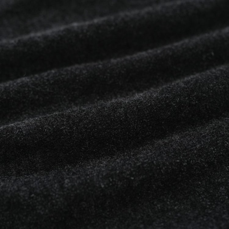 Crewneck Velour Knit クルーネックベロアニット