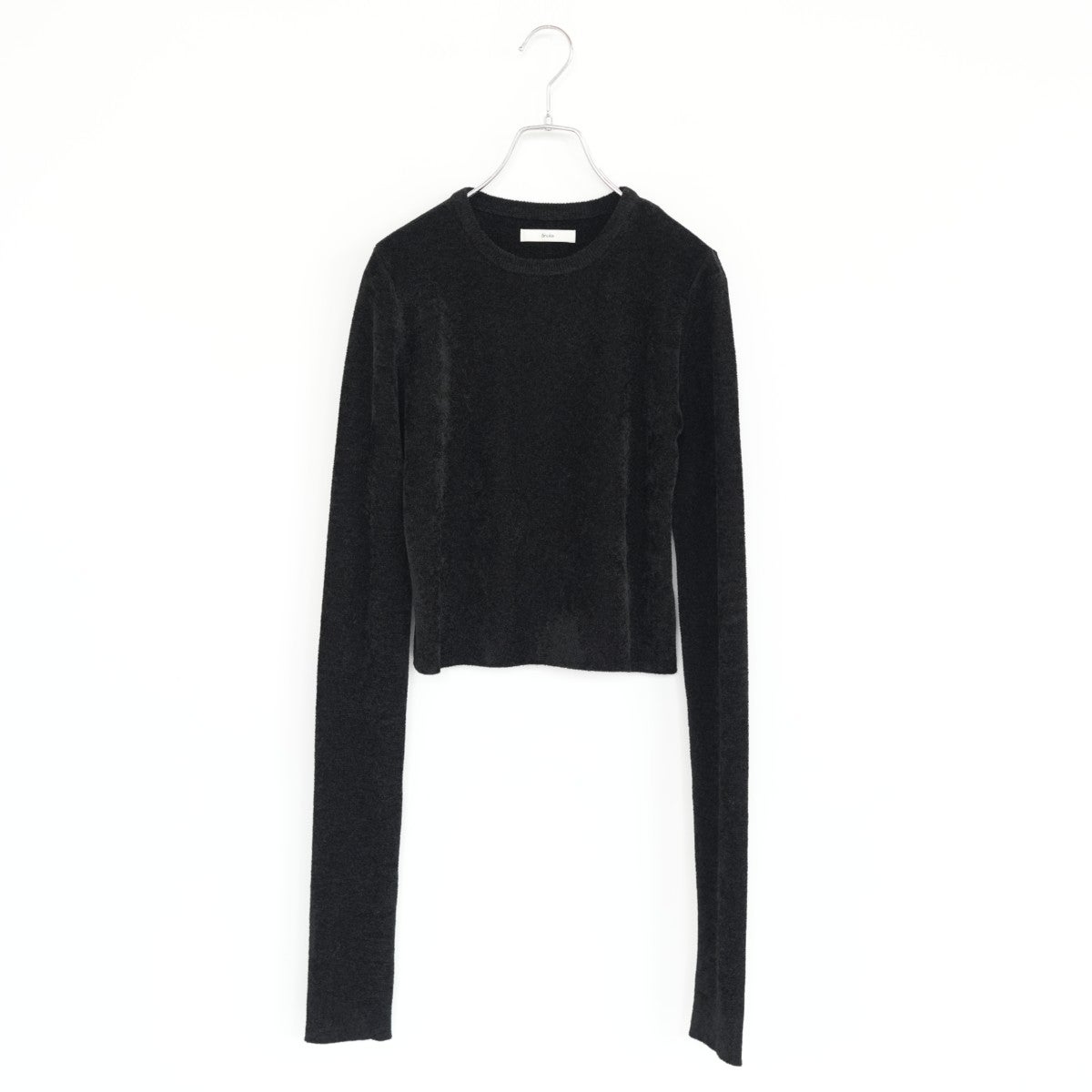 Crewneck Velour Knit クルーネックベロアニット