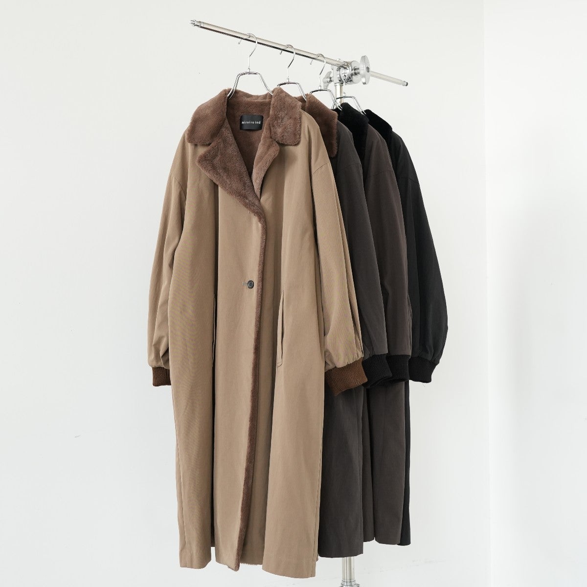 back boa coat バックボアコート/3-270071/mizuiro ind（ミズイロ