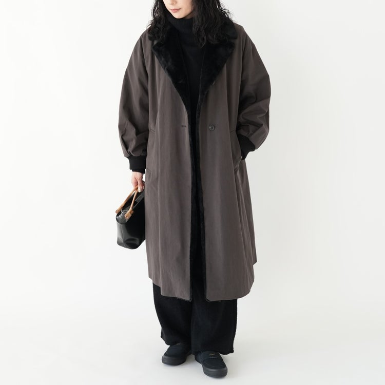 back boa coat バックボアコート