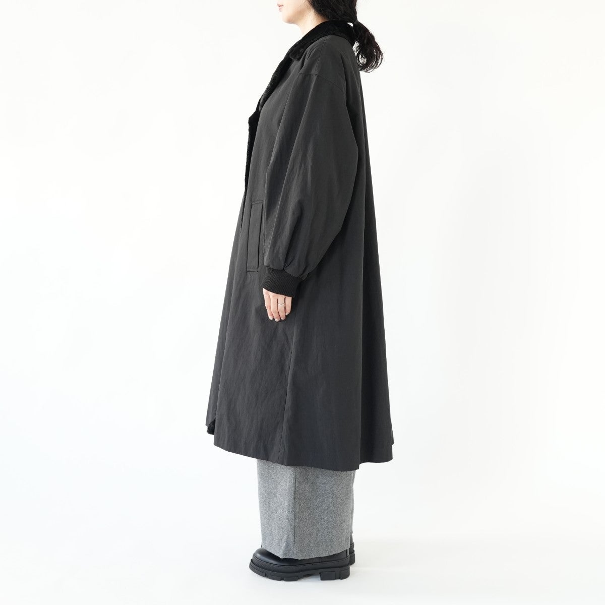 back boa coat バックボアコート
