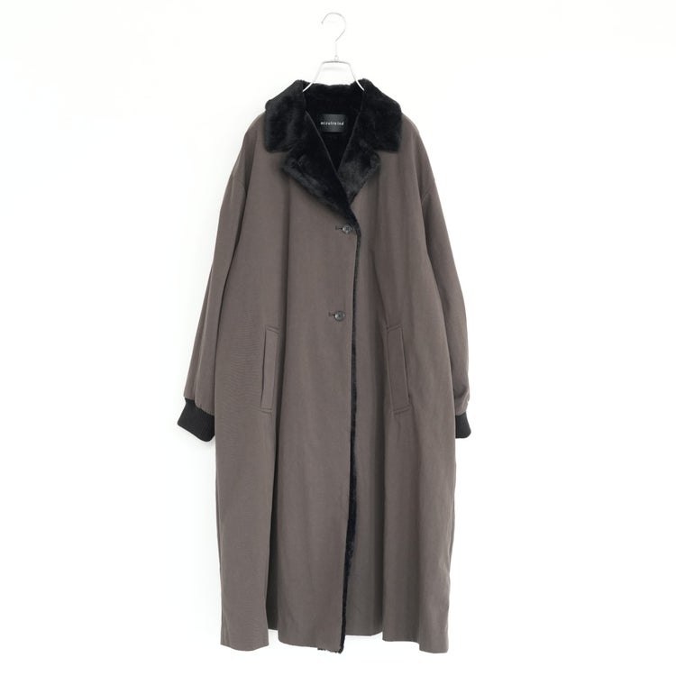 back boa coat バックボアコート