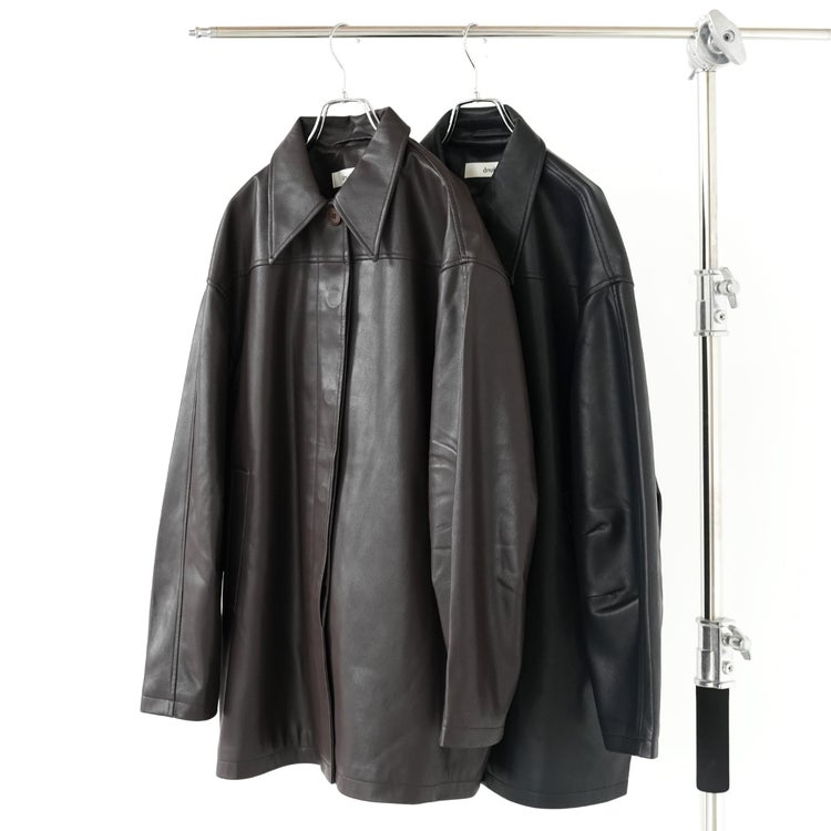 Ecoleather Over Jacket エコレザーオーバージャケット