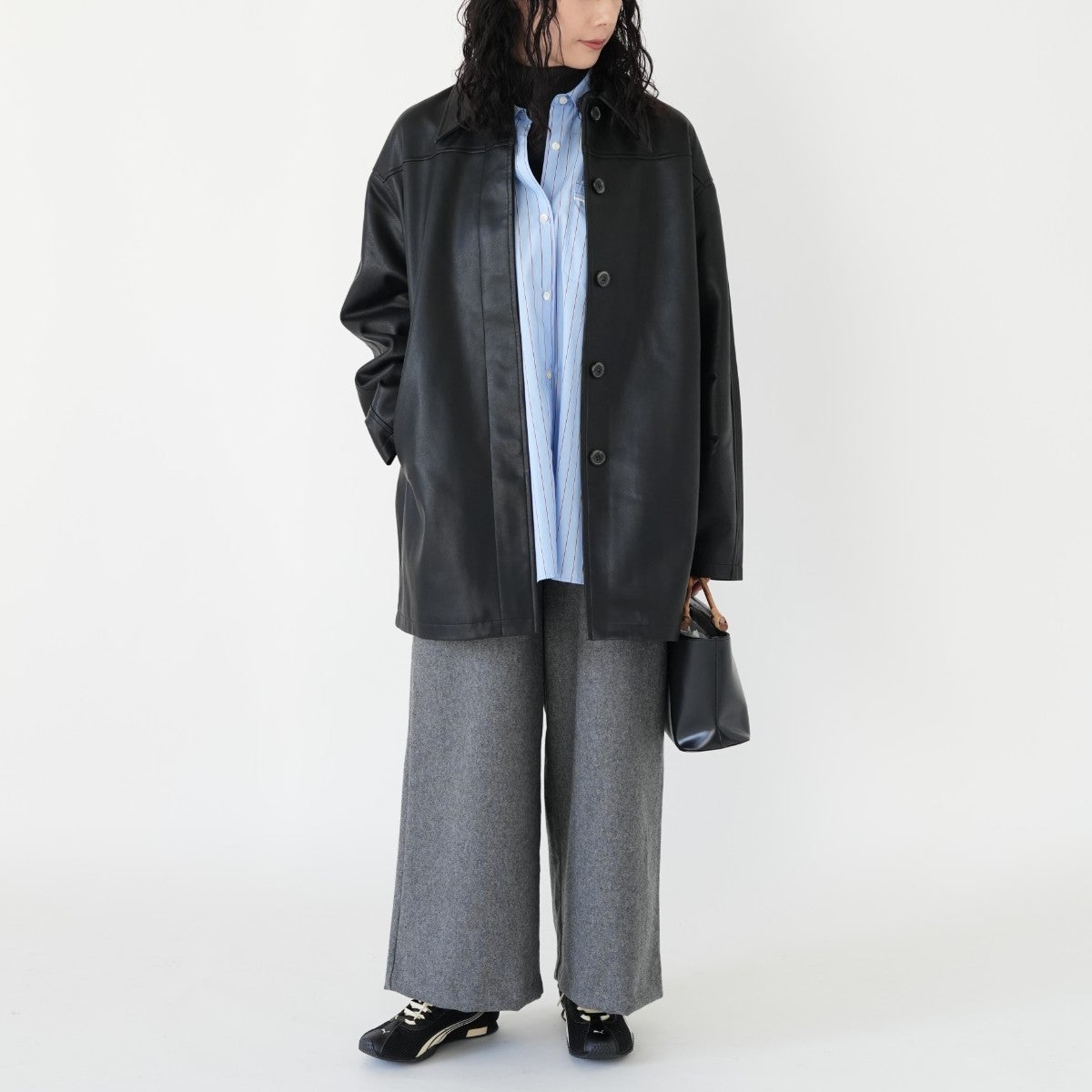 Ecoleather Over Jacket エコレザーオーバージャケット