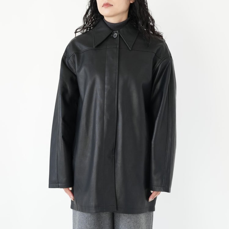 Ecoleather Over Jacket エコレザーオーバージャケット